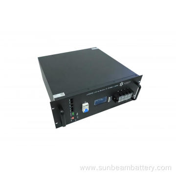 3U Cabinet Lifepo4 Rechargeable Battery